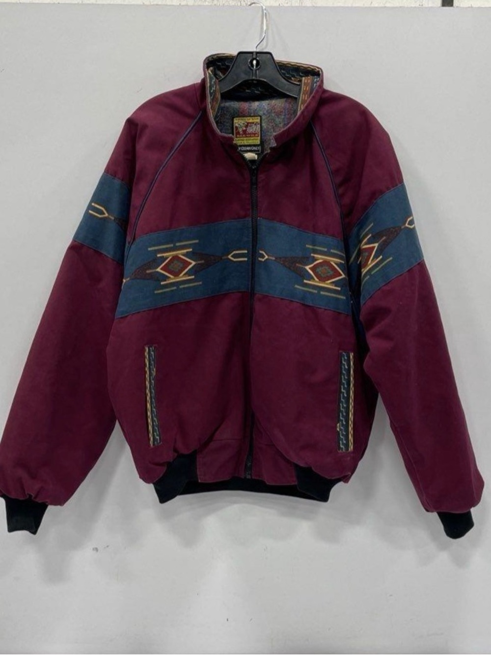 Vintage Bee-Wild Made in USA bomber jacket